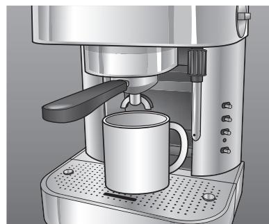 RIVIERA ET BAR CE 440 A INOX - Réglage de la grille repose-tasses (12) - 1