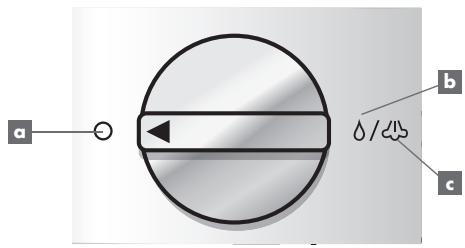 RIVIERA ET BAR CE 440 A INOX - description du bouton rotatif - 1