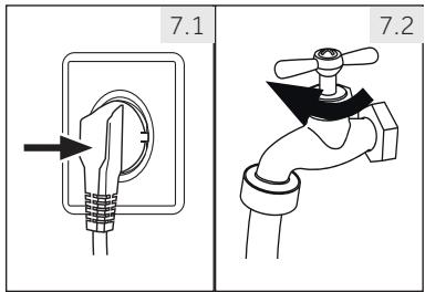 PAW HWD100-BD1499U1 - Raccordement d'eau - 1
