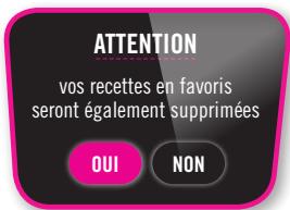 MOULINEX YY4393FBROUGE - ACCÉDER À UNE RECETTE TÉLECHARGEE : - 28