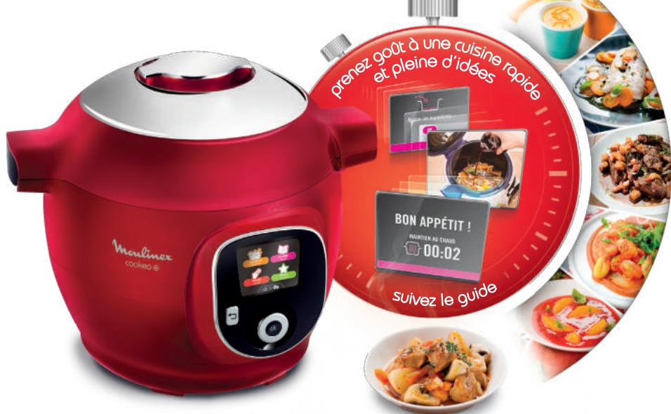 MOULINEX YY4393FBROUGE - ACCÉDER À UNE RECETTE TÉLECHARGEE : - 39