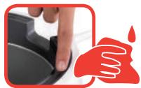 MOULINEX YY4393FBROUGE - Attention USB :Pas d'eau dans le port USB - 3