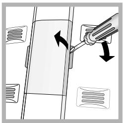 ARISTON MBZE 45 NF - Remplacement de l'ampoule d'éclairage - 1