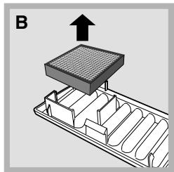 ARISTON MBZE 45 NF - Remplacement du filtrre anti-odeurs - 2