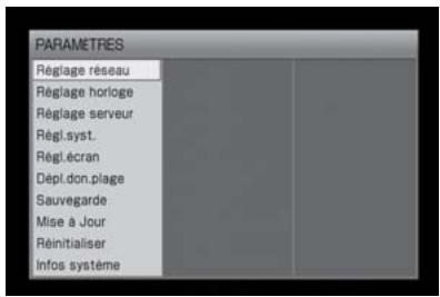 SONY NAS-S5S5PKE - Menu Paramètres - 1
