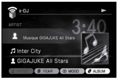 SONY NAS-S5S5PKE - Lisez un canal x-DJ. - 2
