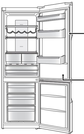 PANASONIC NR-B29SG2-SF - Congélateur - 3