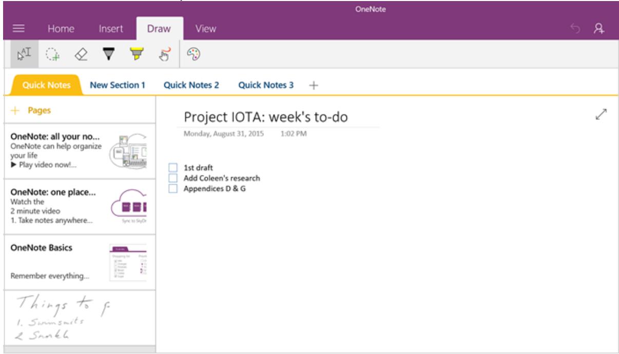 MICROSOFT SP4i725660 - Se familiariser avec OneNote - 1