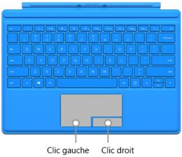 MICROSOFT SP4i725660 - Pavé tactile et clavier Type Cover pour Surface Pro 4 - 2