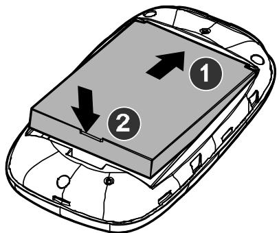 TP-LINK M5350 - STEP 2: Install the battery. - 1