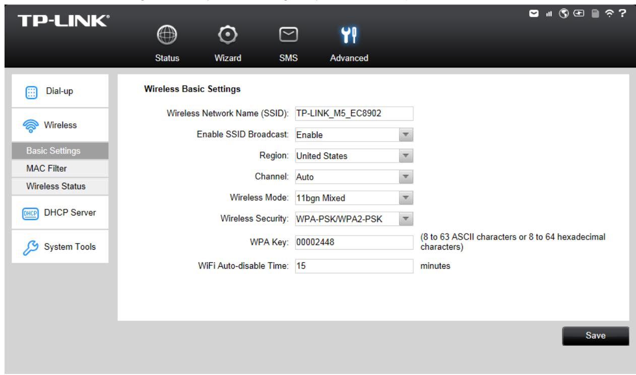 TP-LINK M5350 - Basic Settings - 1