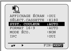 SAMSUNG SV-452 F - Sélectionnez le mode couleur - 6