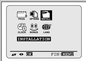 SAMSUNG SV-452 F - Réorganisez et nommez les chaînes mémorisées - 1