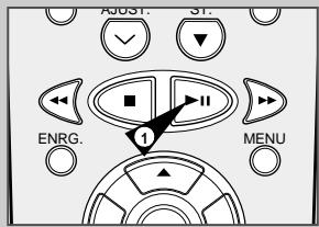 SAMSUNG SV-452 F - Appuyez sur : - 1