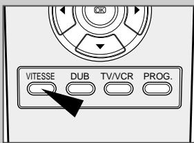 SAMSUNG SV-452 F - Sélectionnez la vitesse d'enregistrement  (SV-657F/ sv-655f/sv-651f/sv-455f/sv-452f/sv-451f seulement) - 1