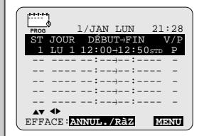 SAMSUNG SV-452 F - Utilisez la programmation showviewtm  (sv-657f/sv-655f/sv-455f/sv-255f seulement) - 4