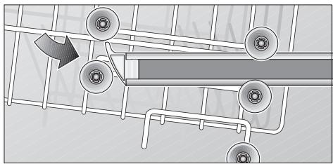 VIVA VVD25W01EU - Modifier la hauteur des paniers* - 2