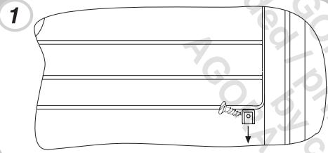 ROSIERES RBO3683/3 - INVERSER LE SENS D'OUVERTURE DU CONGELATEUR - 1
