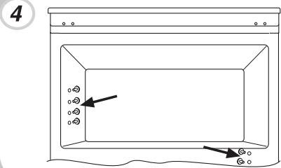 ROSIERES RBO3683/3 - INVERSER LE SENS D'OUVERTURE DU CONGELATEUR - 7
