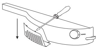 ROSIERES RBO3683/3 - Remplacement de I'ampoule - 2