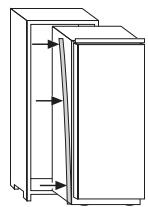 ROSIERES RBO3683/3 - INSTALLATION DE L'APPAREIL DANS UNE COLONNE - 1