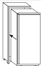 ROSIERES RBO3683/3 - INSTALLATION DE L'APPAREIL DANS UNE COLONNE - 2
