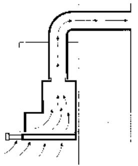 GAGGENAU AF280160 - Evacuation de l'air à l'extérieur - 2