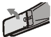 BRANDT CHMIC MCB1000 - Insérer les piles - 1