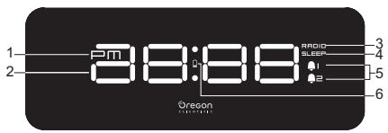 OREGON SCIENTIFIC RRA 320 P - FACE AVANT (FIG.1) - 1