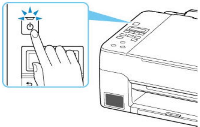 CANON G3560 - Mise hors tension de l'imprimante - 1