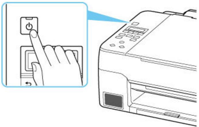 CANON G3560 - Mise sous tension de l'imprimante - 1