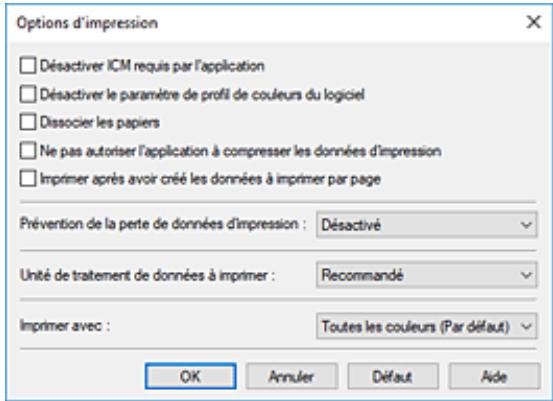 CANON G3560 - Modification des paramètres de l'imprimante depuis votre ordinateur (windows) - 2