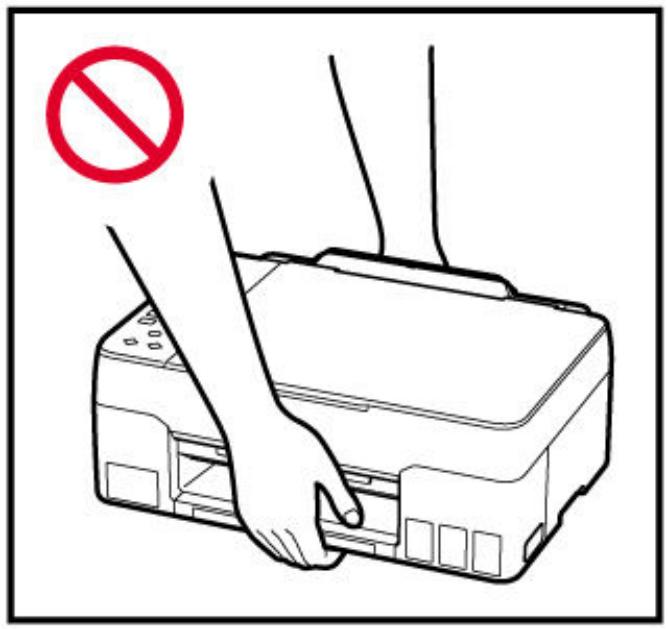 CANON G3560 - Avertissement - 2