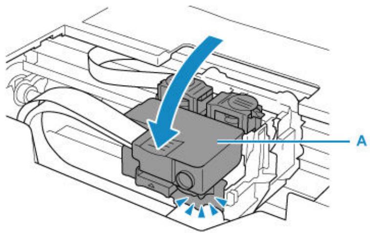 CANON G3560 - Contrôle 1 assurez-vous que le bouton mixte n'est pas levé. - 1