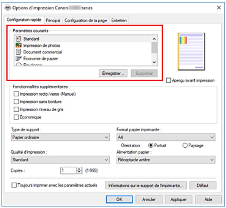 CANON G3560 - Configuration d'impression élémentaire - 1