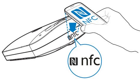 PHILIPS BT3600 - Connexion d'un périphérique par NFC - 1