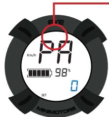 MINIMOTOR DUALTRON MINI 52V15 AH - 1000 W - 5) Paramètres frein électronique - 1