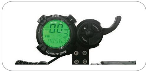 MINIMOTOR DUALTRON MINI 52V15 AH - 1000 W - Etape 3. Accélération - 1