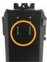 MINIMOTOR DUALTRON MINI 52V15 AH - 1000 W - Emplacement du numero de série - 1