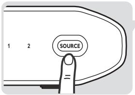 PHILIPS BOITV SLV 3220 - Voir un programme de TV cable sur la TV2 - 2