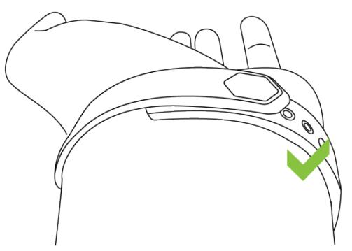 FITBIT FLEX 2 MAGENTA - Fixation du bracelet - 3