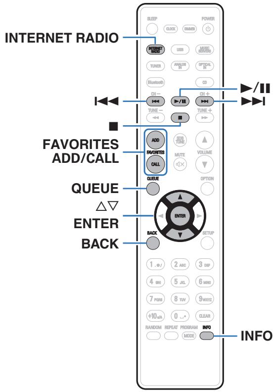 DENON CEOLM10 - Écoute de Radio Internet - 1