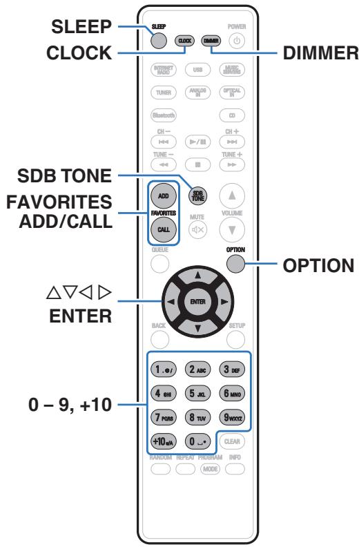 DENON CEOLM10 - Fonctions pratiques - 1