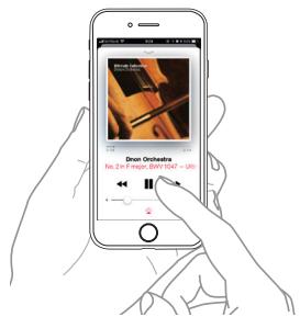DENON CEOLM10 - Ecoutez de la musique à l'aide de n'imprime'elle app sur votre apparéil. - 1