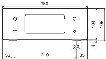 DENON CEOLM10 - Dimensions (Unité : mm) - 3