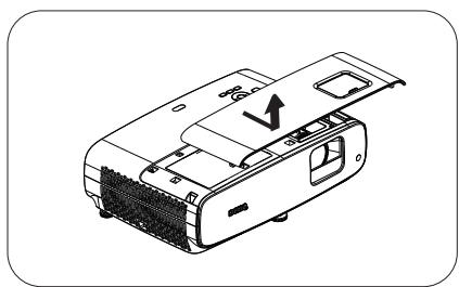 BENQ TK850I - Remplacement de la lampe - 4