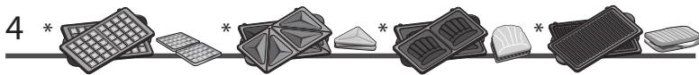 MOULINEX WAFFLE TIME Wi170112 - waffle time croc time - 23