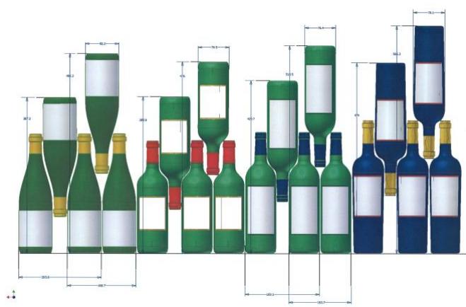CLIMADIF CVV168B - Types de bouteilles : - 1