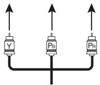 YAMAHA AV 3101 - Prises video et fiches des cables - 6