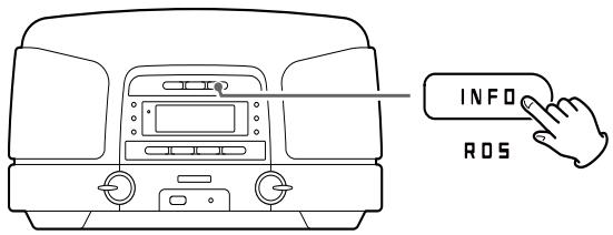 TEAC SL-B920 - Le RDS ne fonctionne sur la bande FM qu'en Europe. - 1